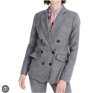 Jcrew Plaid Blazer